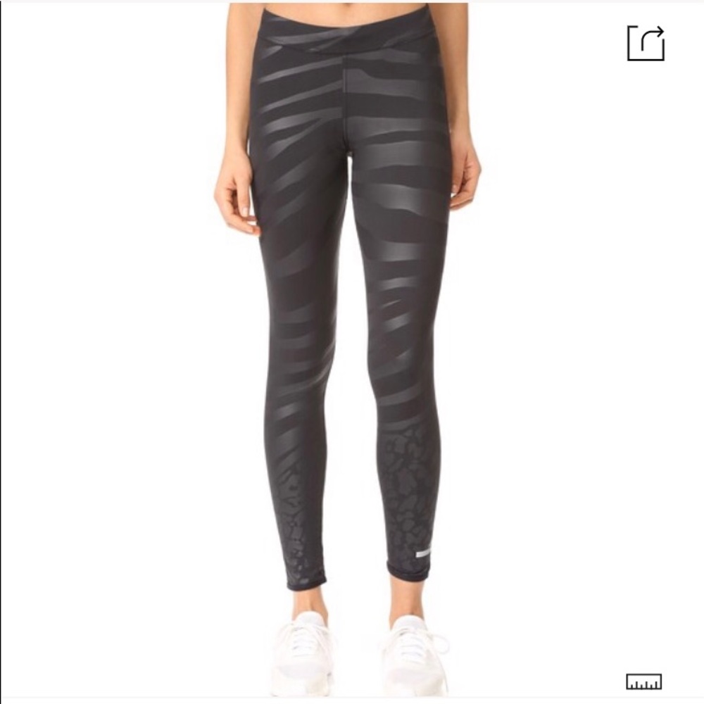 Adidas by Stella McCartney NWT Run Zebra Tights XS